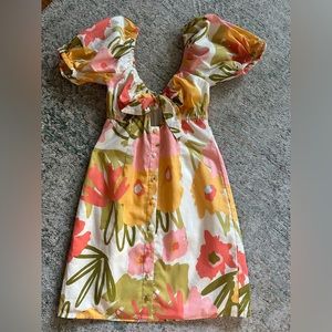 Sabo Skirt, Enga Summer Dress, Floral, Small